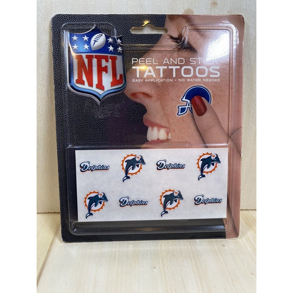 NFL Football Face Temporary Tattoo Pick your team! Peel and Stick NFL‎ brand